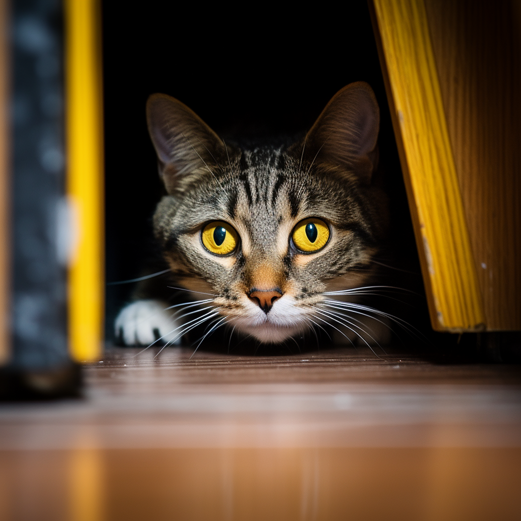 Cómo encontrar un gato dentro de su casa